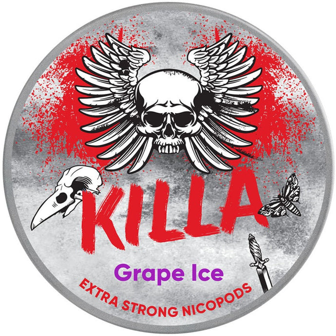 Killa Grape Ice | PODS UK | Nicotine Pouches