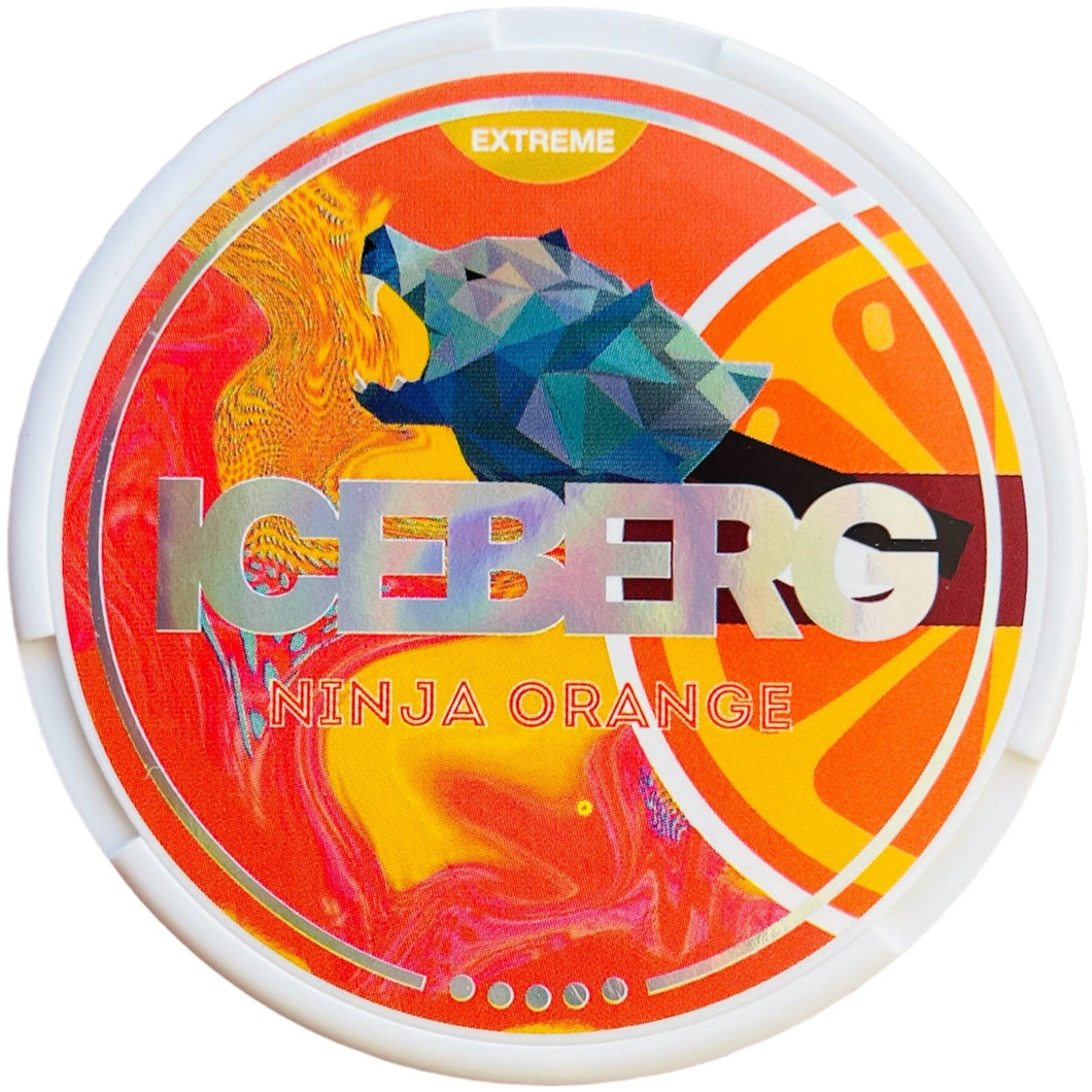 Iceberg Ninja Orange Nicotine Pouches PODS UK