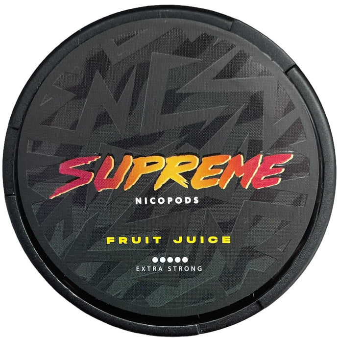 Supreme Fruit Juice | Nicotine Pouches | PODS UK