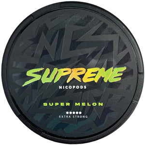 Supreme Super Melon | PODS UK | Nicotine Pouches