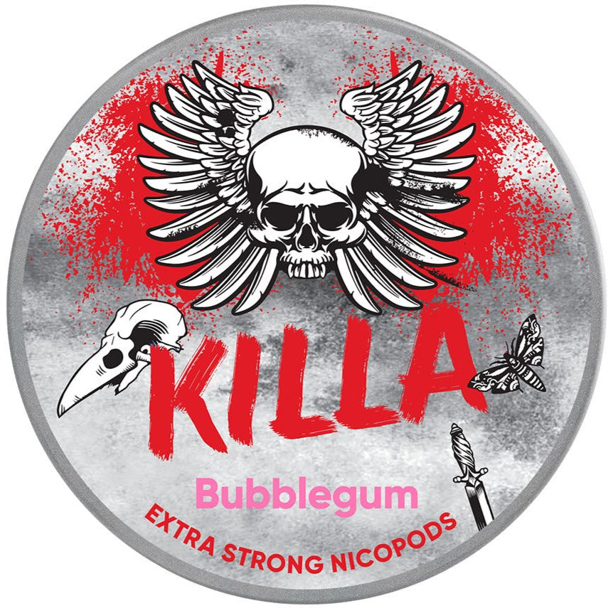 Killa Bubblegum | PODS UK | Nicotine Pouches