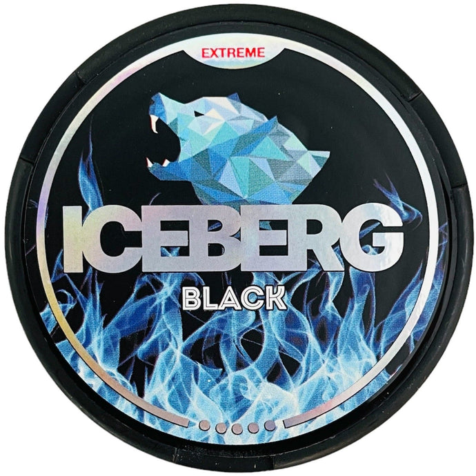 Iceberg Black | Nicotine Pouches | PODS UK 