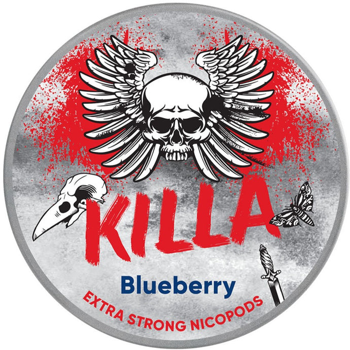 Killa Blueberry | PODS UK | Nicotine Pouches