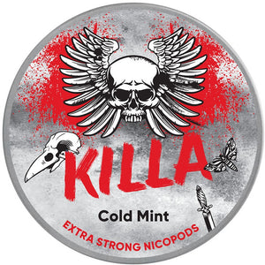 Killa Cold Mint | Nicotine Pouches | PODS UK